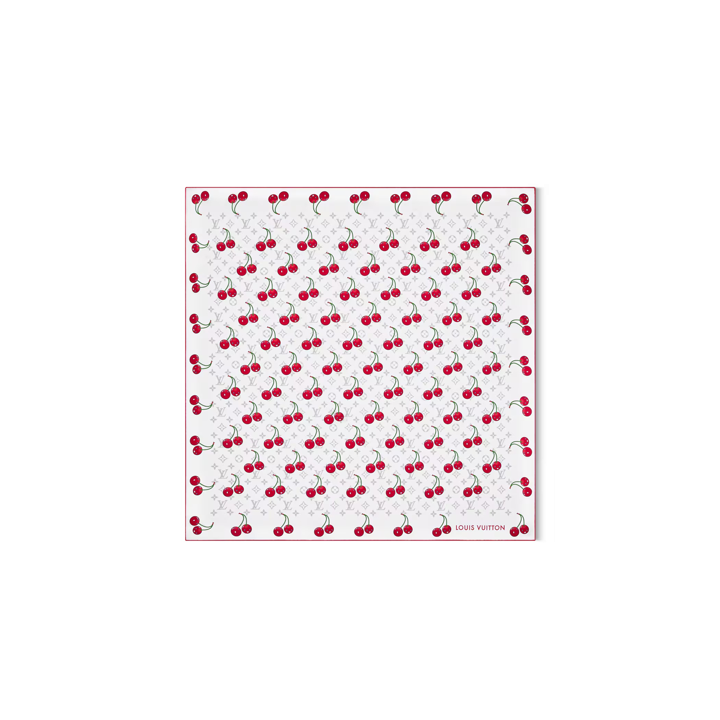 l0*is V*t0n murakami lv x tm monogram cerise square 90 m94966 (90*90cm)